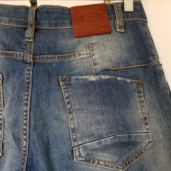 Dsquared patchwork boyfriend Jeans - Picture 5 of 9